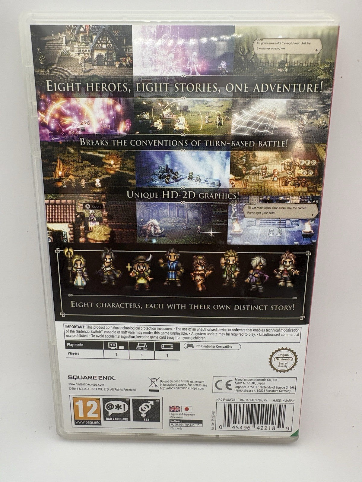 Octopath Traveler Nintendo Switch
