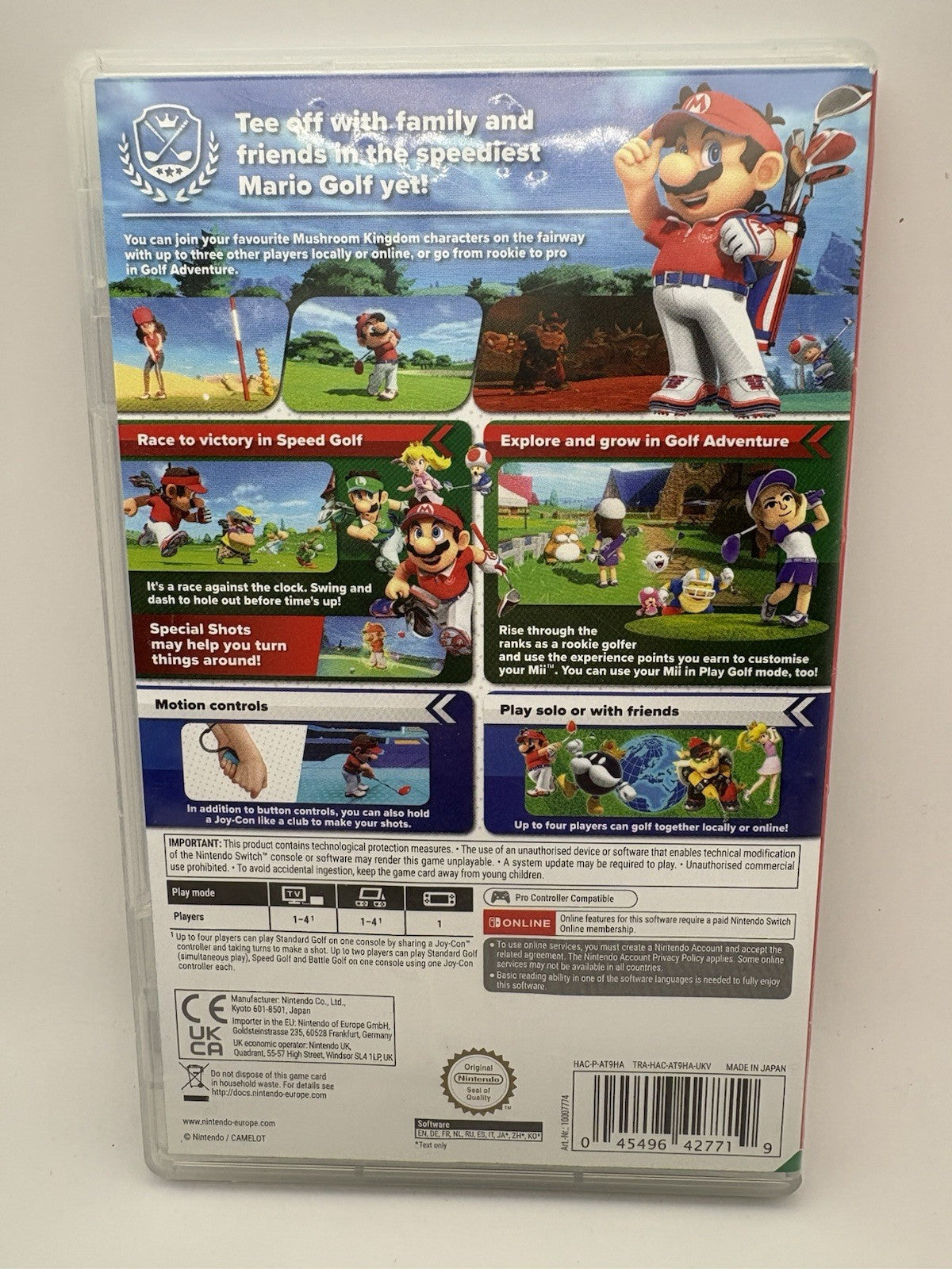 Mario Golf Super Rush Nintendo Switch