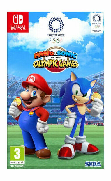 Mario & Sonic at the Olympic Games: Tokyo 2020 Nintendo Switch Game boxed