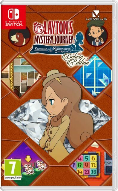 Layton's Mystery Journey Katrielle and The Millionaires Nintendo Switch