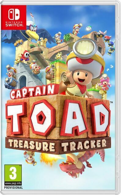 Nintendo Switch Captain Toad Treasure Tracker game