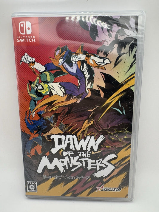 Dawn of the Monsters Limited Run Nintendo Switch New And Sealed