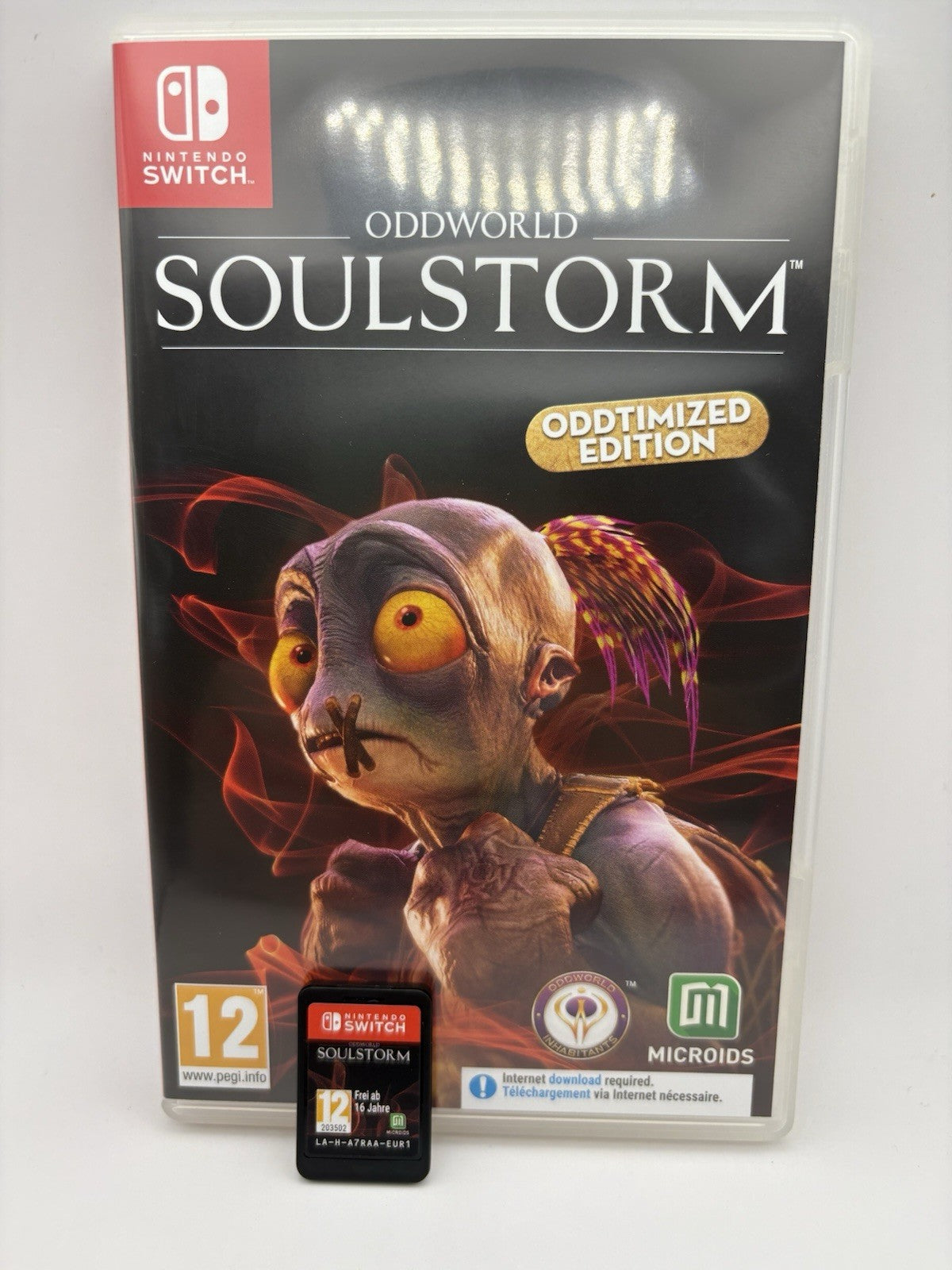 Oddworld Soulstorm Oddtimized Edition Limited Oddition Nintendo Switch