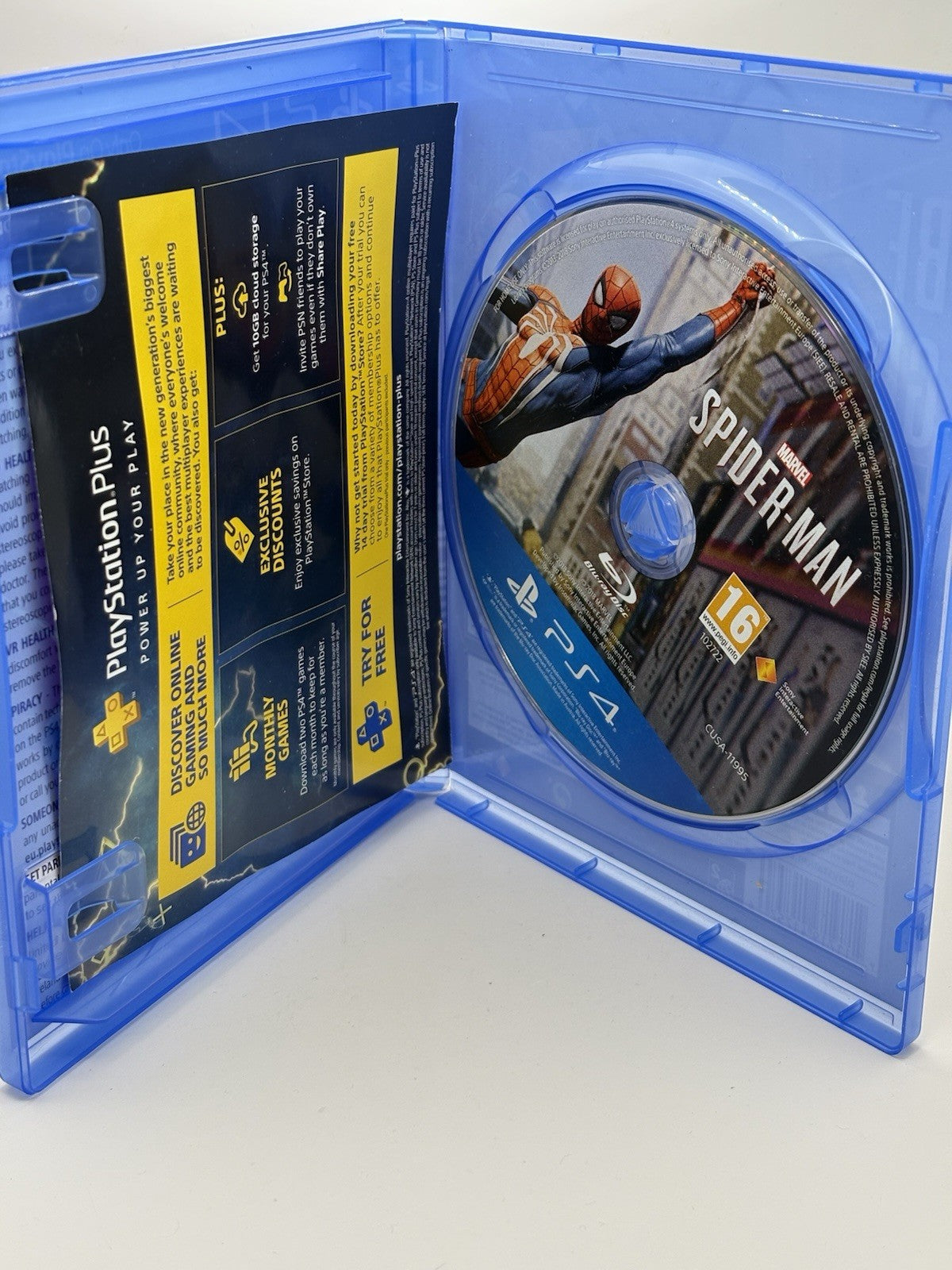 Spider-Man (Sony PlayStation 4, 2018) Ps4