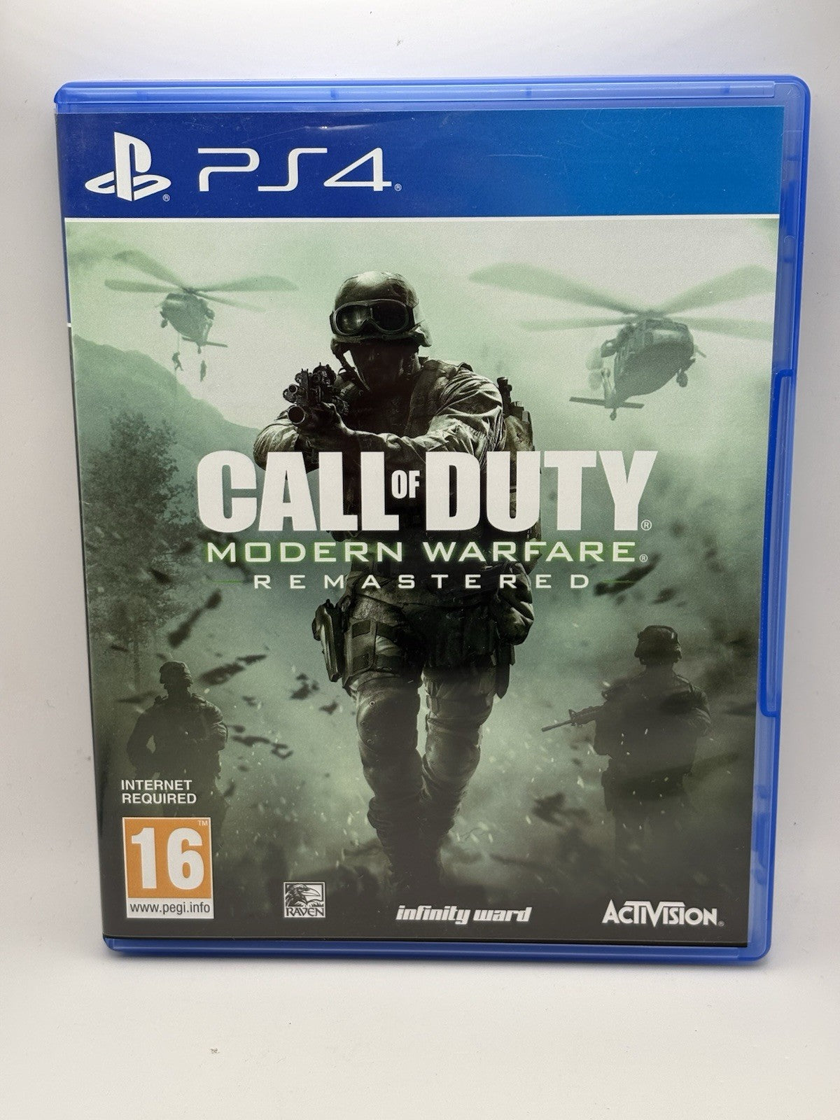 PS4 Game Call of Duty Modern Warfare Remastered