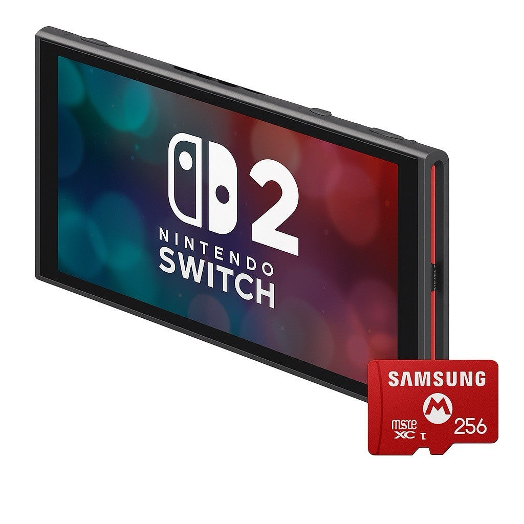 Nintendo Switch 2 Tablet Only & 256GB Mario MicroSDXC Card - Brand New Console