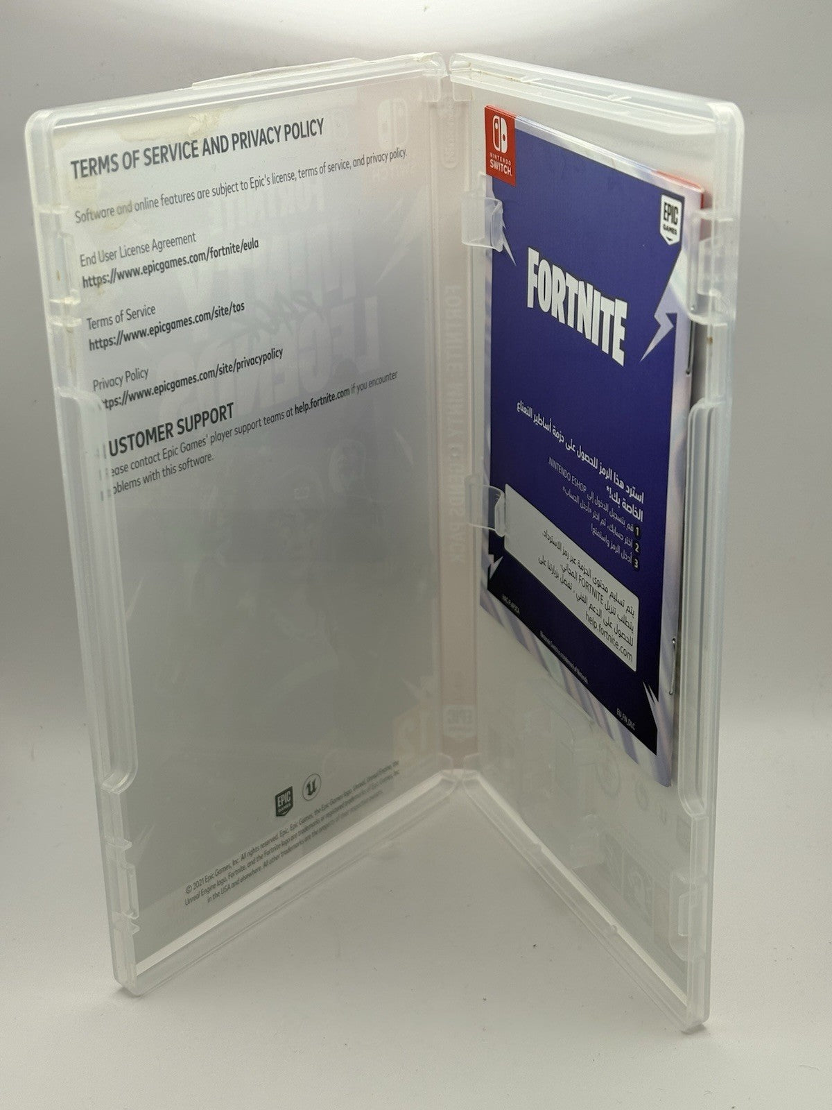 FORTNITE Minty Legends Pack Game Add-on NINTENDO Switch CASE ONLY ***NO CODE***
