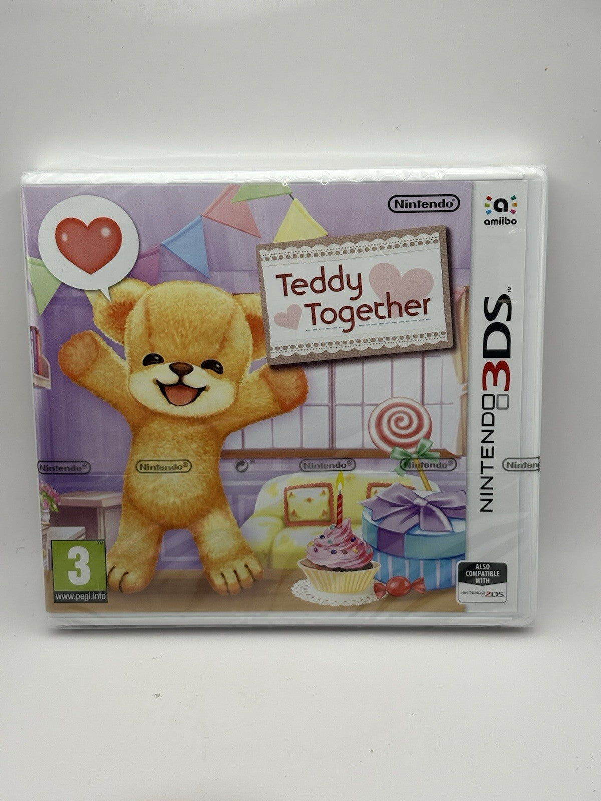 Teddy Together (Nintendo 3DS, 2016) new sealed
