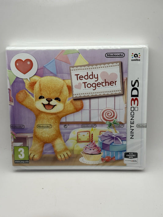 Teddy Together (Nintendo 3DS, 2016) new sealed