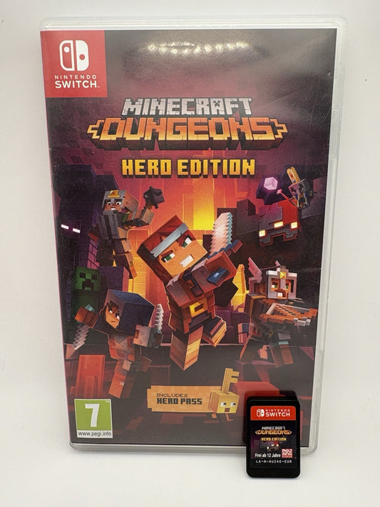 Minecraft Dungeons: Hero Edition (Nintendo Switch, 2021)
