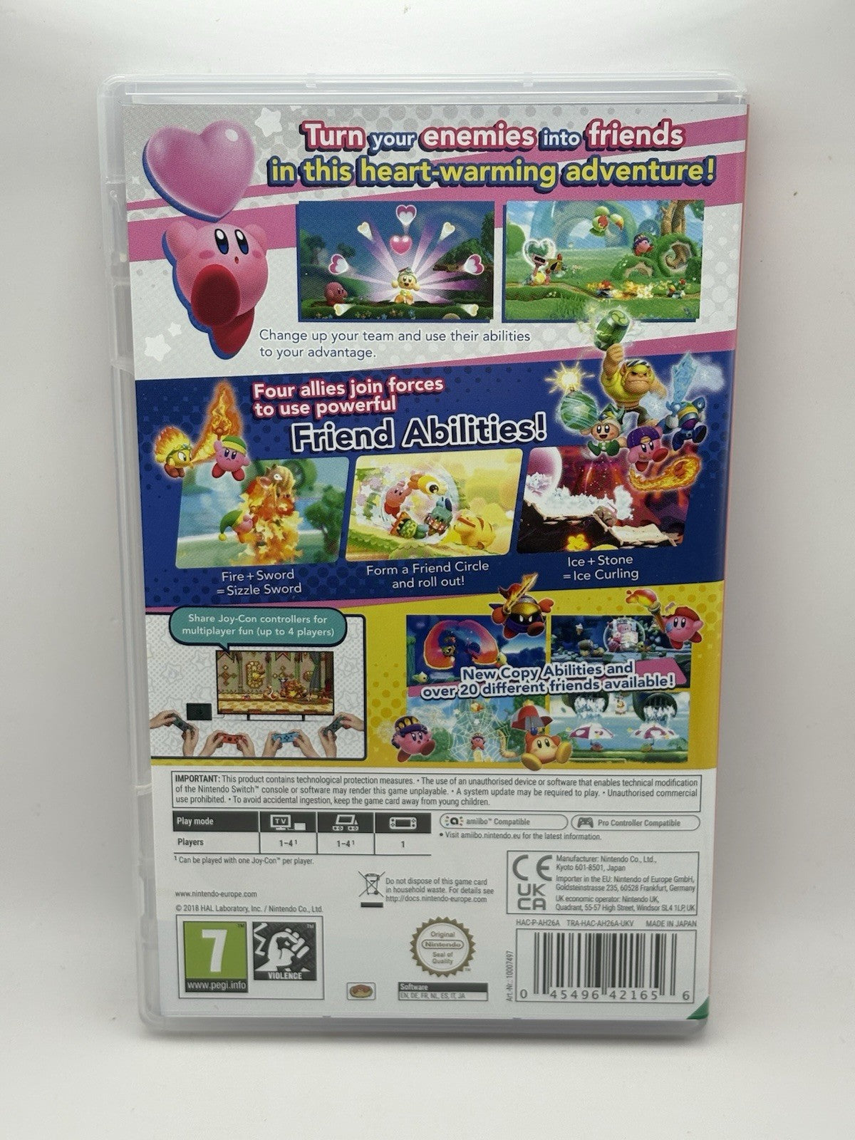 Kirby Star Allies (Nintendo Switch) CASE ONLY - No Game