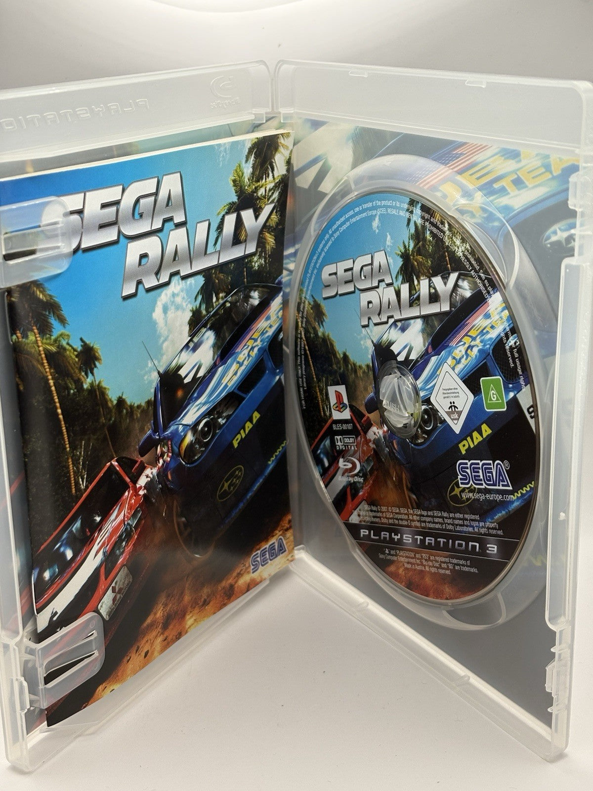 Sega Rally (Sony PlayStation 3, 2007) 