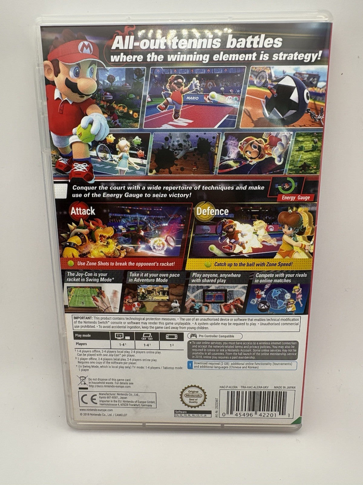 Mario Tennis Aces (Switch, 2018)