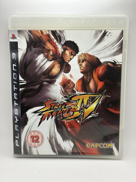 Street Fighter IV 4 Sony PlayStation 3 PS3 Video Game Complete w/Manual CIB