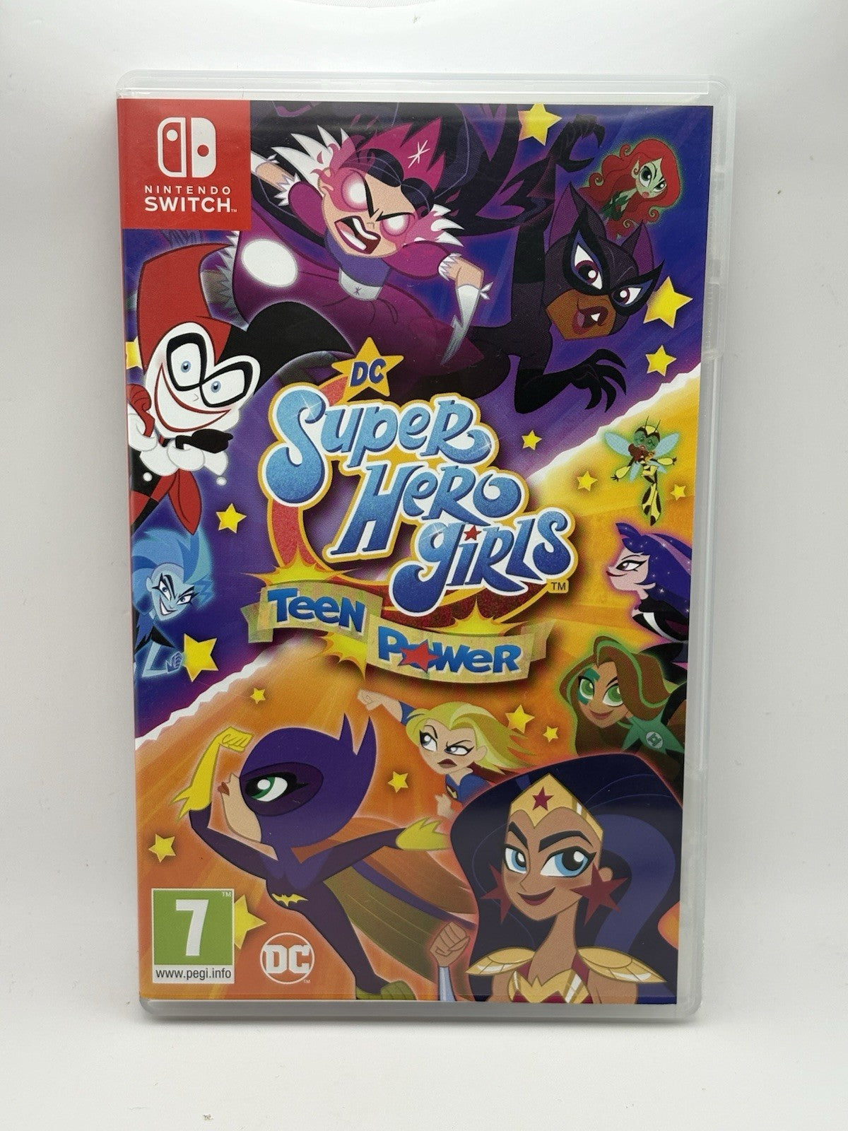 DC Super Hero Girls: Teen Power  Nintendo Switch AUTHENTIC REPLACEMENT CASE ONLY