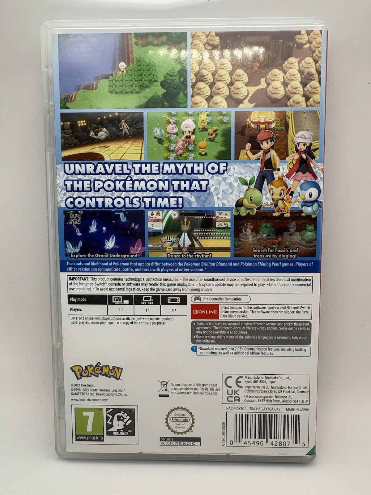 Pokémon Brilliant Diamond Nintendo Switch