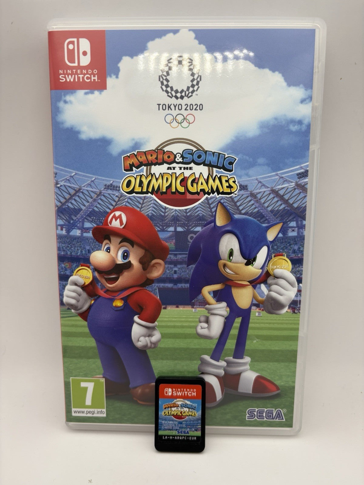 Mario & Sonic at the Olympic Games: Tokyo 2020 Nintendo Switch Game boxed
