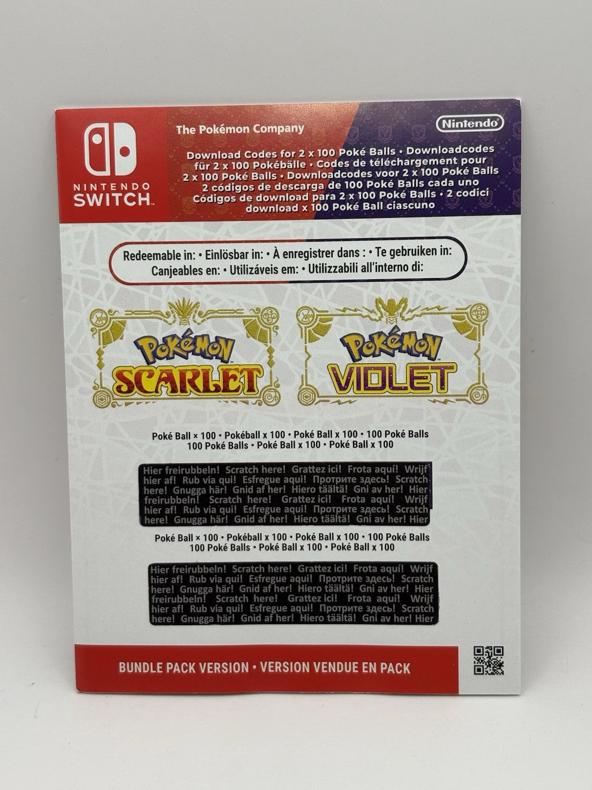 Pokémon Scarlet and Pokémon Violet Dual Pack SteelBook Edit Nintendo Switch Game