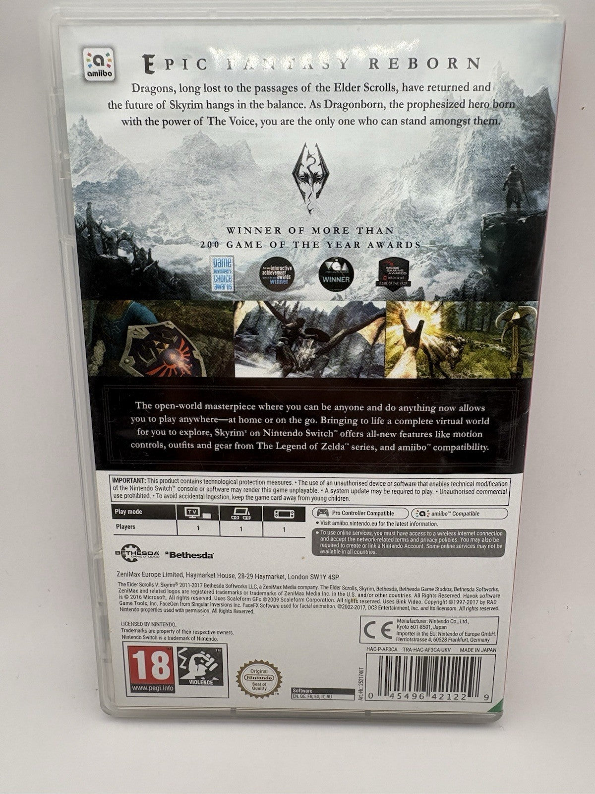 Nintendo 2521746 - The Elder Scrolls V Skyrim