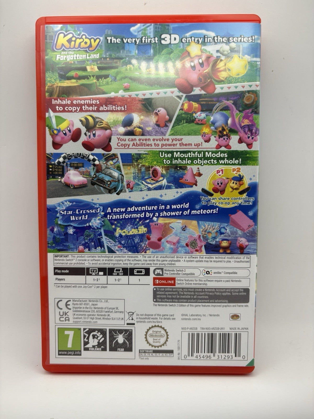 Kirby and the Forgotten Land Switch 2 Edition + Star-Crossed World DLC
