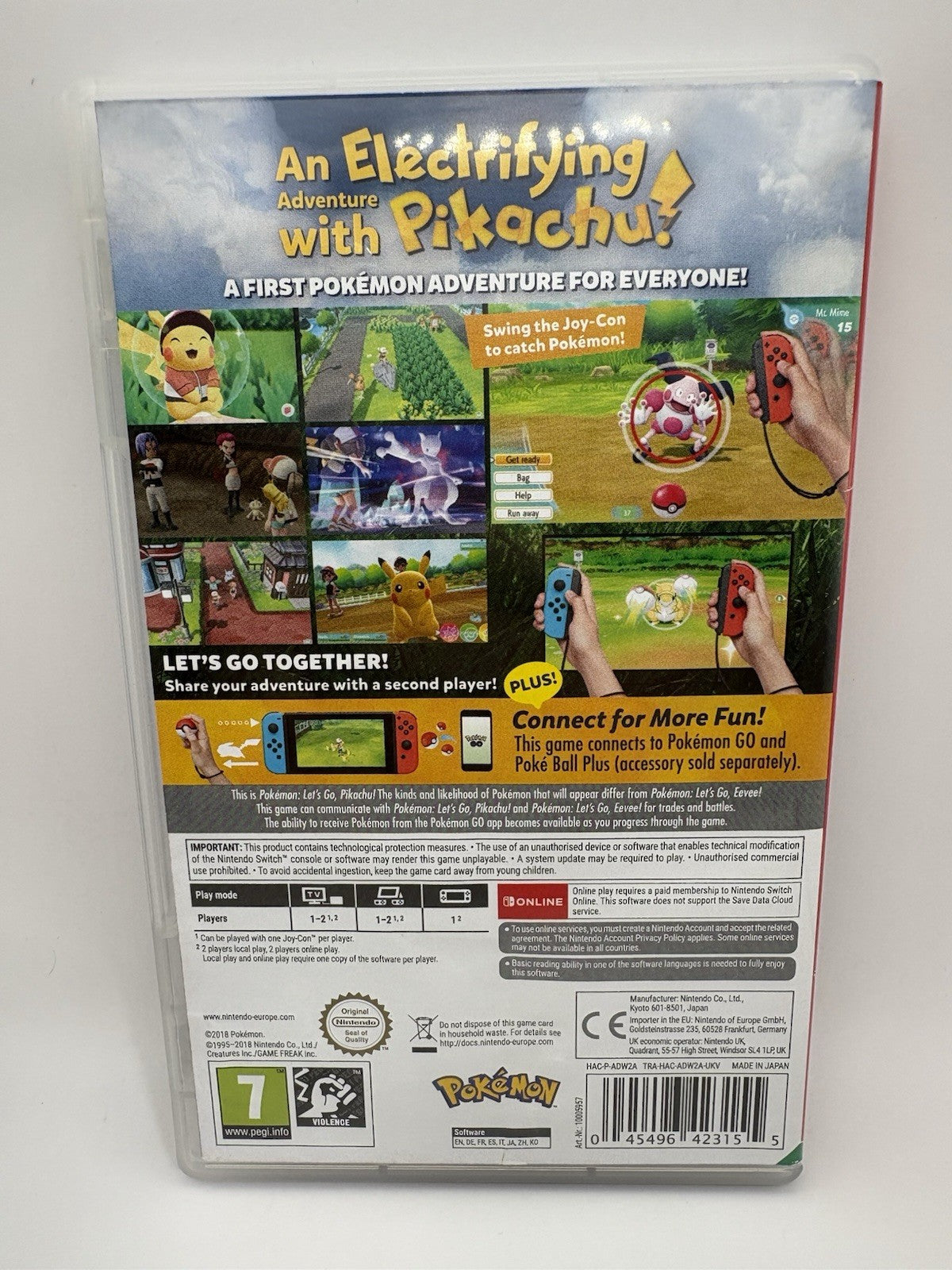 Pokémon: Let's Go, Pikachu! (Nintendo Switch, 2018)
