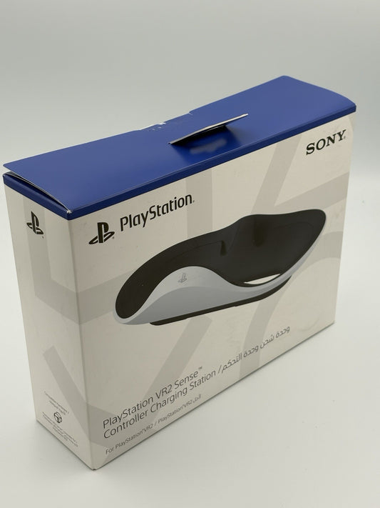 Official Playstation VR2 Sense Controller Charging Station Complete In Box