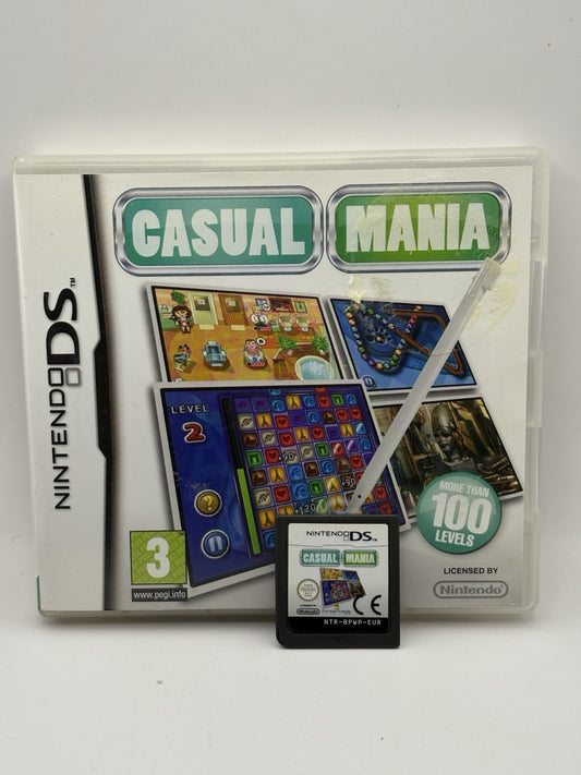 Nintendo Ds Game Casual Mania Boxed For  Ds Dsi And 3ds XL Console 