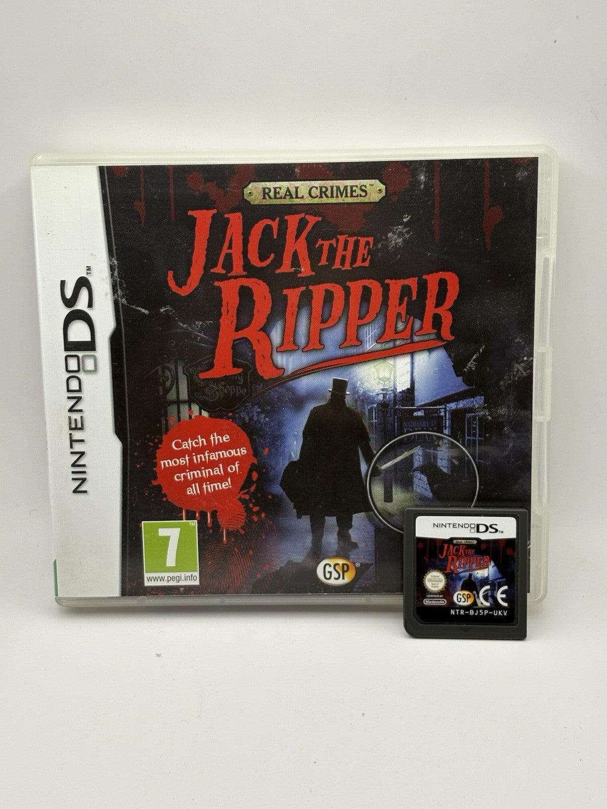 Real Crimes: Jack the Ripper Nintendo DS 2010 with Manual