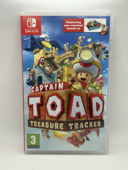Captain Toad: Treasure Tracker Nintendo Switch Case Only No Game
