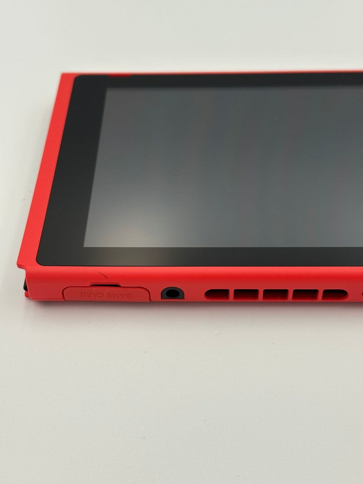 Nintendo Switch Mario Red Tablet Only With Official Mario Case & 128GB SD Card