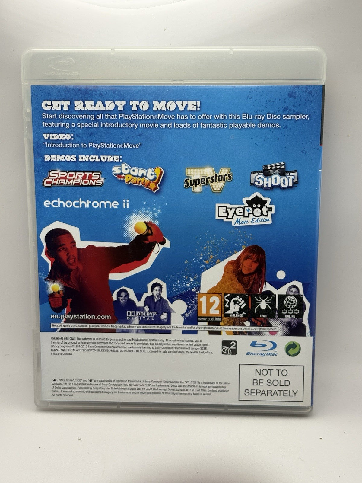 PlayStation Move Starter Pack (Sony PS3) – Motion Controller, Eye Camera & Game