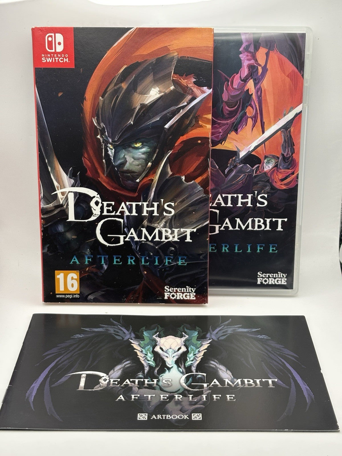 Death’s Gambit Afterlife (Switch) – Complete Set – Box + Game + Art Book