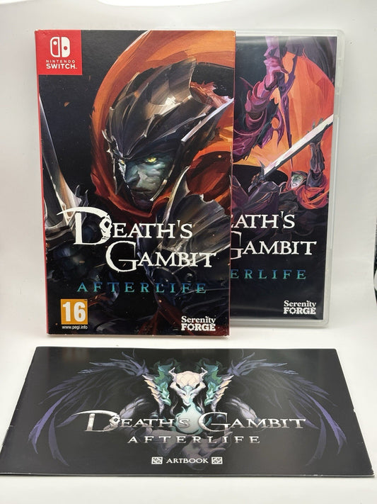 Death’s Gambit Afterlife (Switch) – Complete Set – Box + Game + Art Book