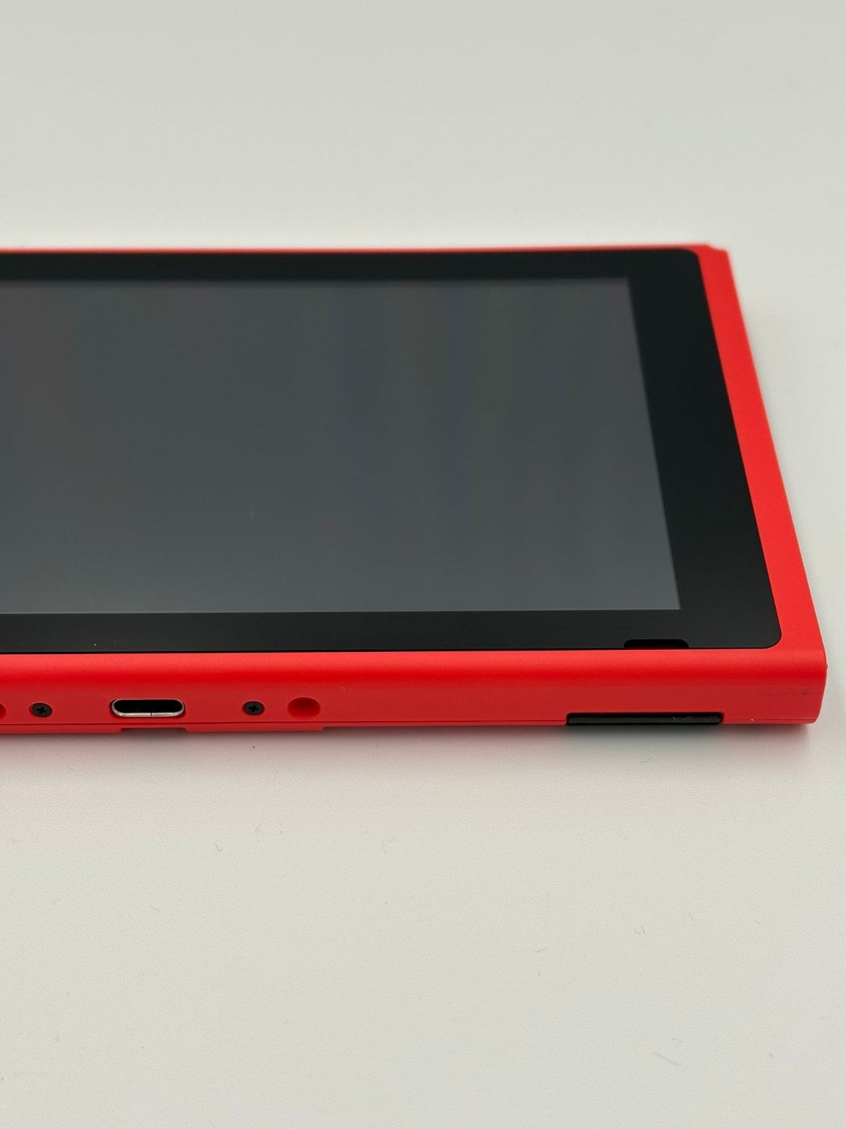 Nintendo Switch Mario Red Tablet Only With Official Mario Case & 128GB SD Card
