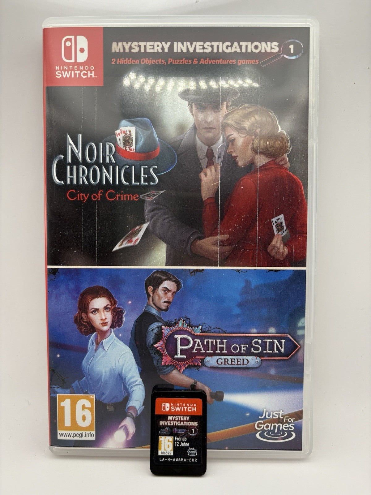 Mystery Investigations 1: Noir Chronicles: City of Crime + Path of Sin: Greed...