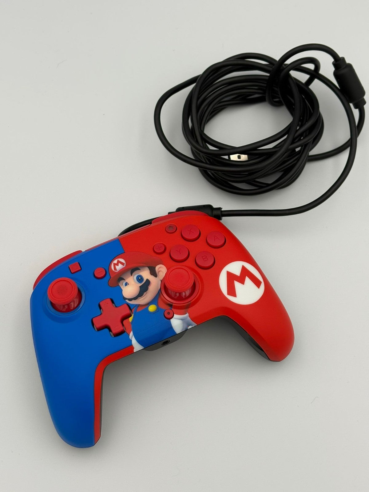 Nintendo Switch PDP Power Pose Mario Wired Headset & Controller Bundle Boxed