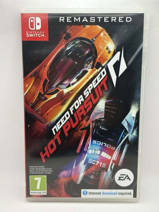 CASE ONLY – No Game – Need for Speed Hot Pursuit Remastered (Switch) – PAL