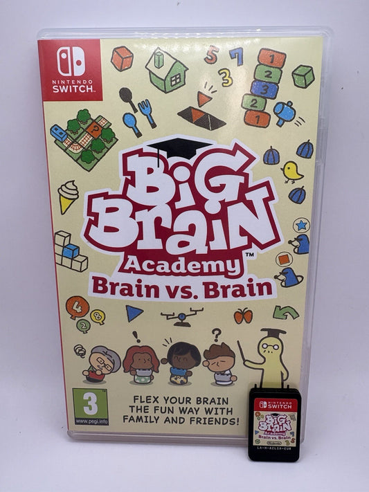 Big Brain Academy: Brain vs. Brain (Nintendo Switch, 2021)