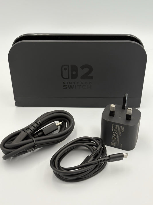 Nintendo Switch 2 Dock Set With Power Supply Charger & HDMI Cable 
