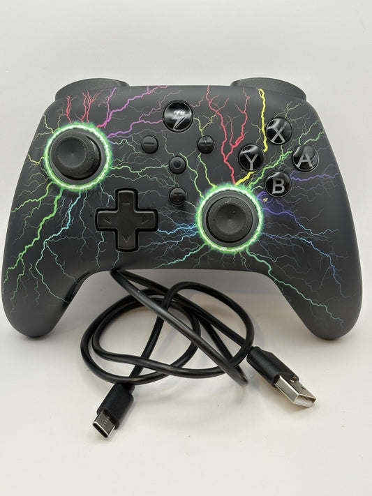 Wireless Pro Controller Lightning Design Nintendo Switch Electricity
