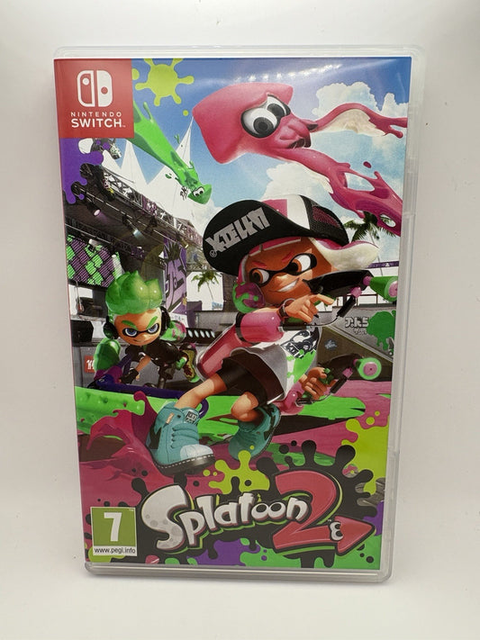Nintendo Switch Splatoon 2 Case Only No Game