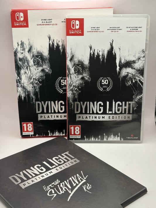 Dying Light Platinum Edition (Switch) – Complete Set – Box + Game + Extras
