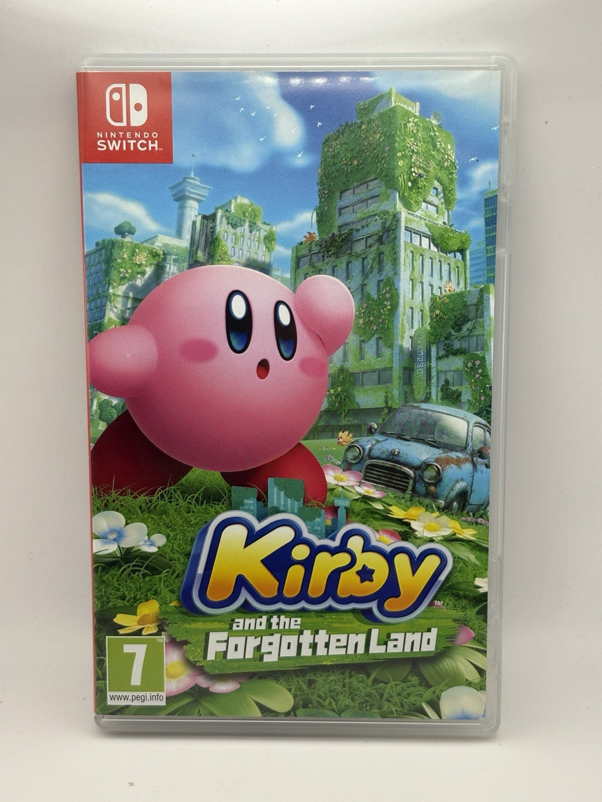 Kirby and the Forgotten Land - Official Nintendo Switch Case Only (NO GAME)
