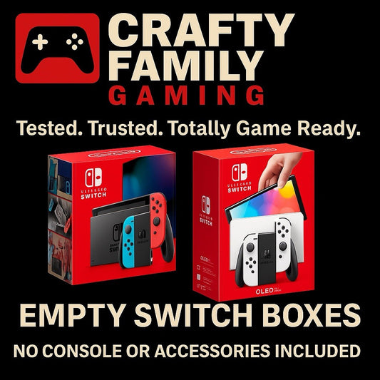 Nintendo Switch Original Empty Box Only (No Console or Accessories) OLED 32GB 2