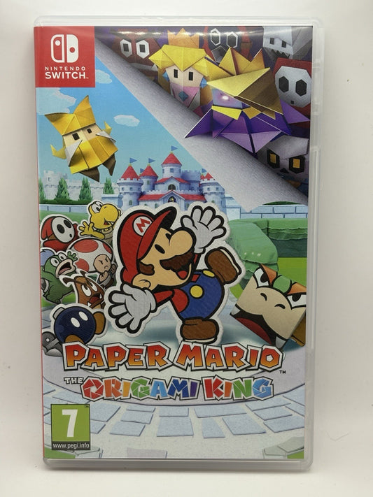 Paper Mario Origami King Nintendo Switch Case Only No Game
