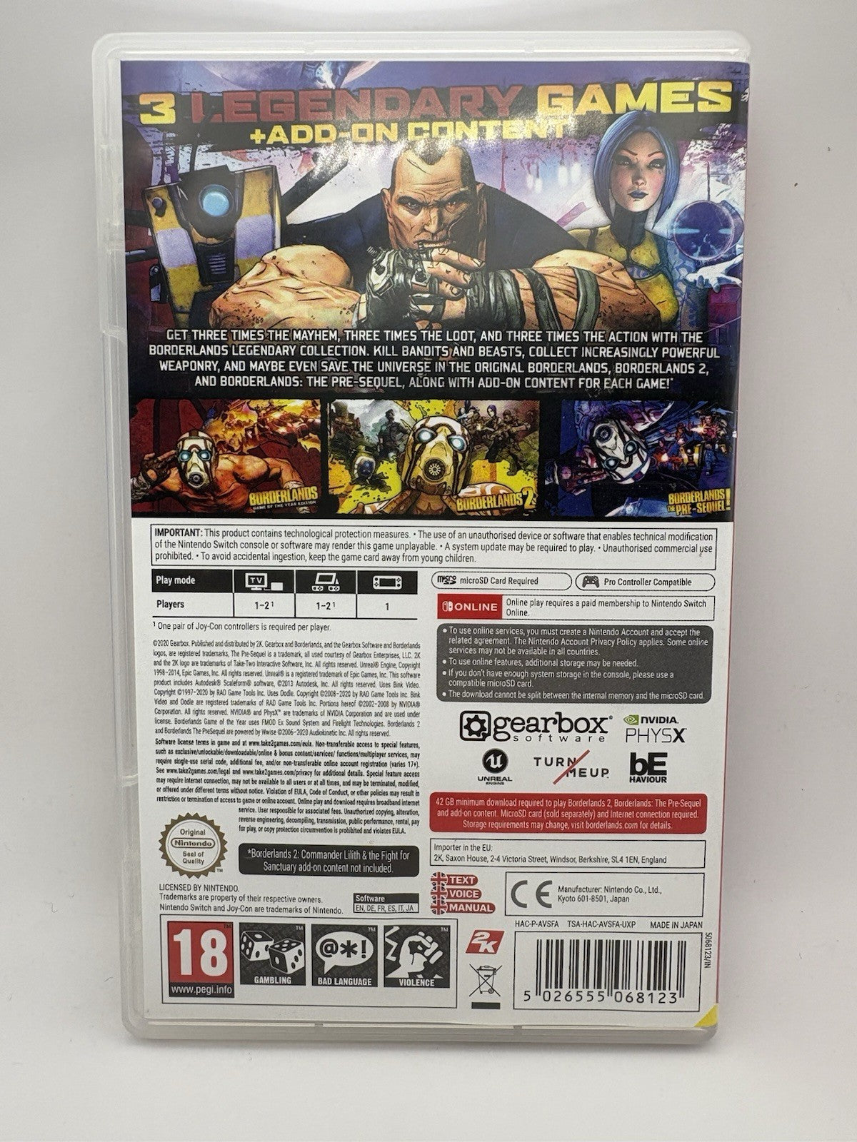 Borderlands Legendary Collection Nintendo Switch