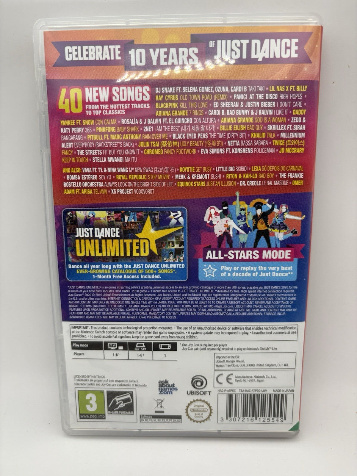 Just Dance 2020 Nintendo Switch Featuring Brand New Song Frozen 2