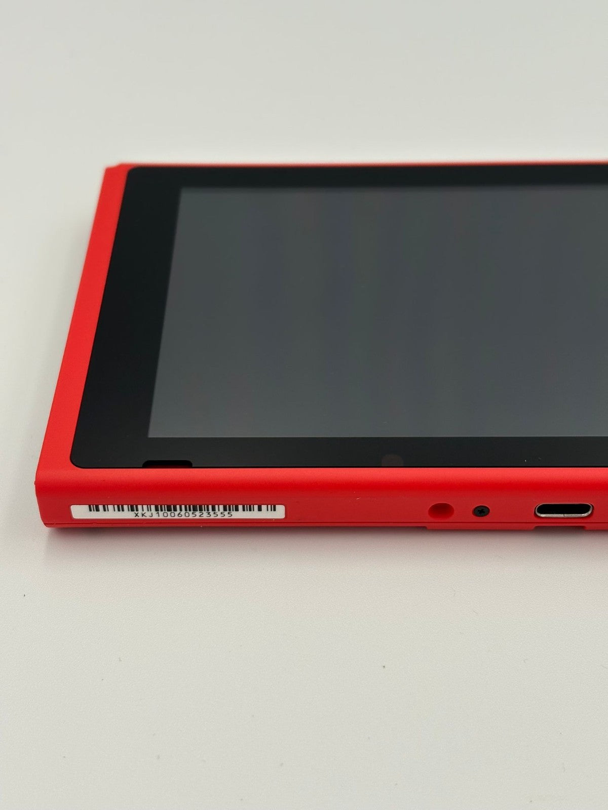 Nintendo Switch Mario Red Tablet Only With Official Mario Case & 128GB SD Card