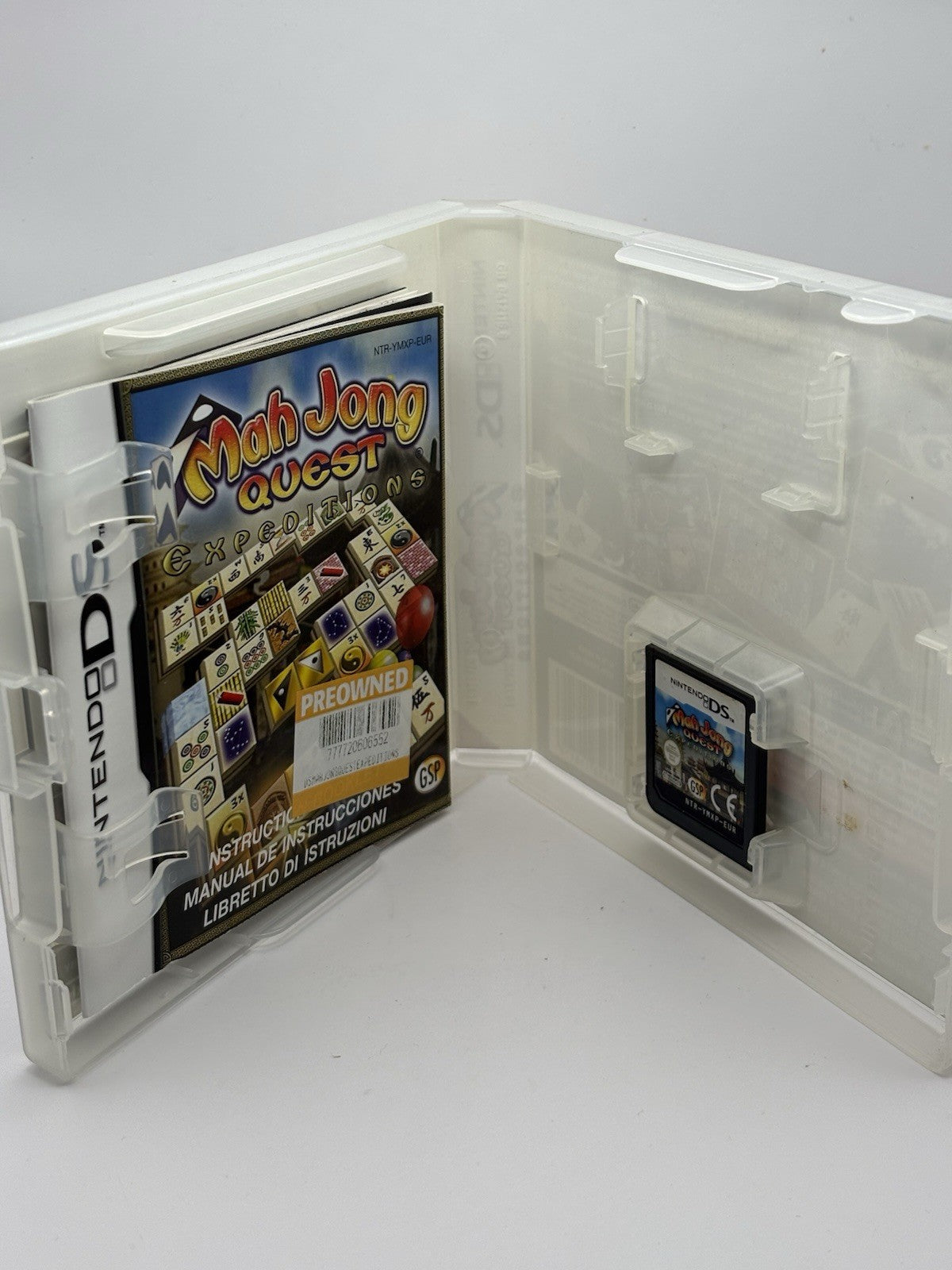 Mah Jong Quest Expeditions - Nintendo DS - complete with box/manual