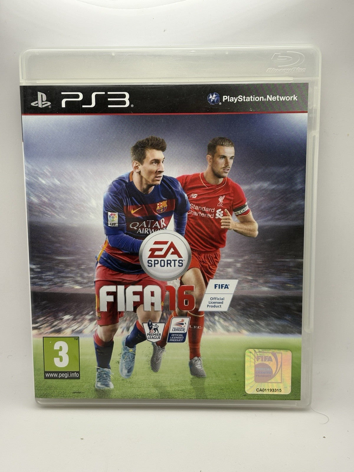 FIFA 16 PS3 PAL Complete Tested Sony PlayStation 3 Football Game